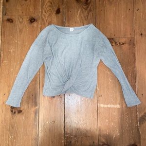Paper Crane - Gray Sweater (XS)